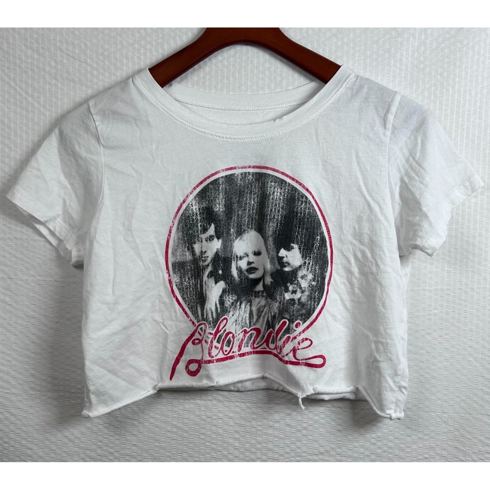 Retro Prince Peter‎ Collection Junior Small Distressed Cropped Blondie Tee Shirt